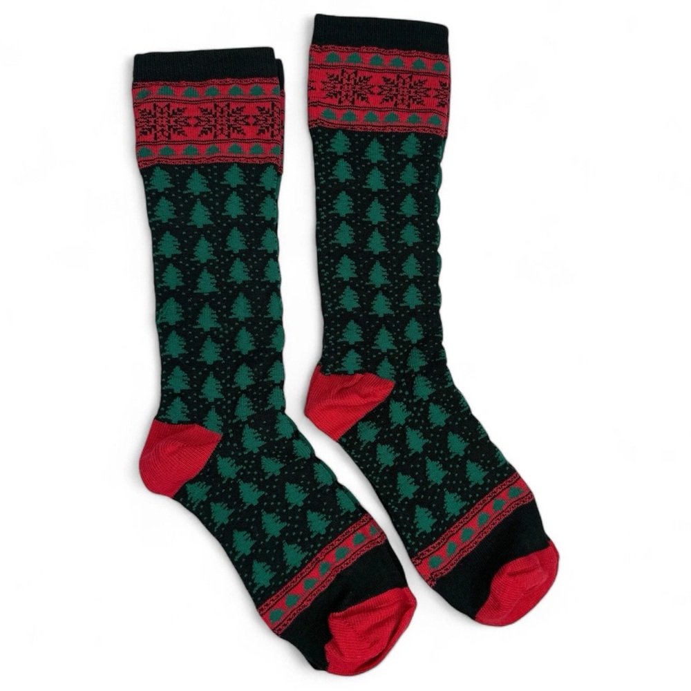 TCK Elite Christmas Socks Womens Shoe Size 7-10‎ NWOT 2 Pairs